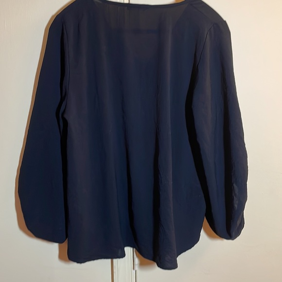 Entro Black low high top bishop sleeves size L - Picture 8 of 11